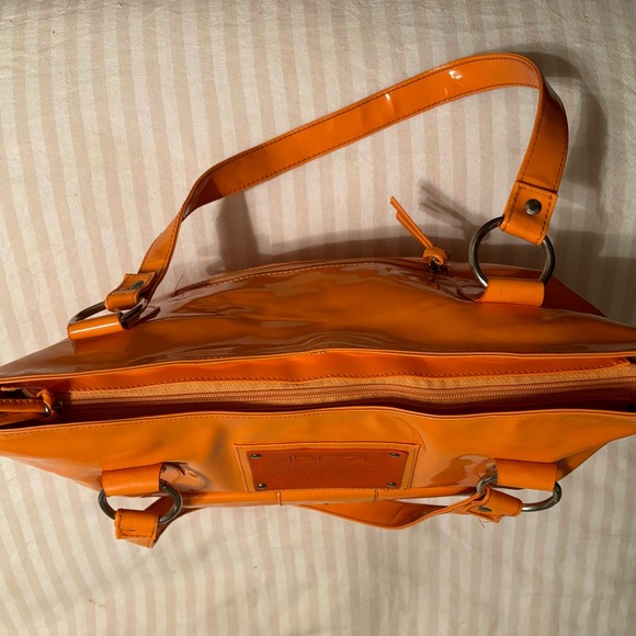 Jaime Ibiza orange shoulder bag. - Picture 9 of 14